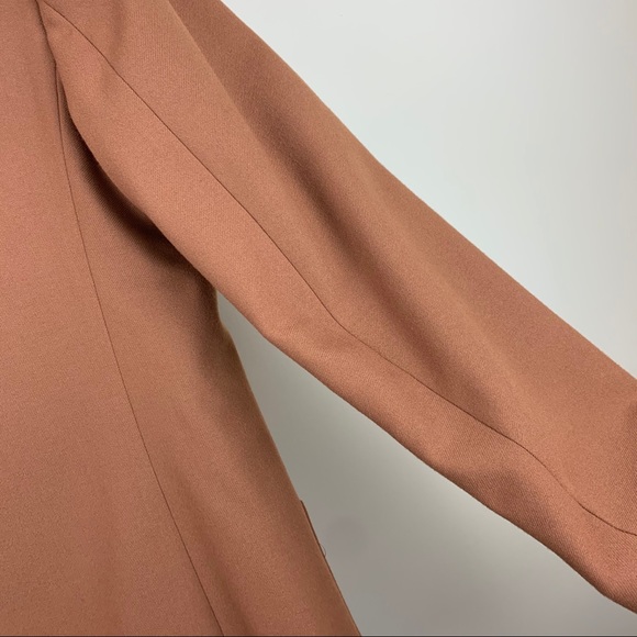 Vintage Lucia Tan One Button Embroidered Blazer - Picture 6 of 11